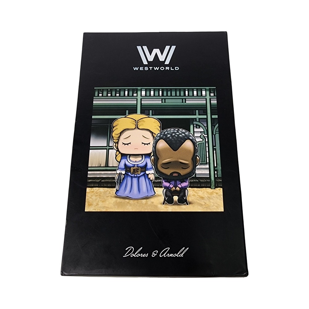 Westworld Dolores & Arnold SuperEmoScenes Figure Loot Crate Artist Series